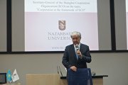 Генеральный секретарь ШОС выступил в Назарбаев Университете Генеральный секретарь ШОС выступил в Назарбаев Университете