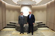 Встреча Посла Узбекистана с Генеральным секретарем ШОС Встреча Посла Узбекистана с Генеральным секретарем ШОС