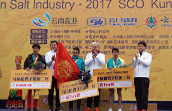 上合国际马拉松是胜者的聚会 上合国际马拉松是胜者的聚会