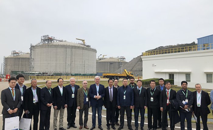 上合组织大使俱乐部访问深圳液化气加工厂 上合组织大使俱乐部访问深圳液化气加工厂