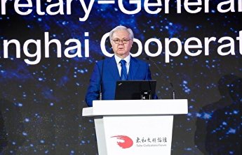 上合组织秘书长:“不同文明间对话是打击恐怖主义和极端主义的重要手段”。第二届太和文明论坛在北京举行。 上合组织秘书长:“不同文明间对话是打击恐怖主义和极端主义的重要手段”。第二届太和文明论坛在北京举行。