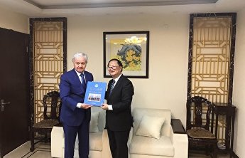 上合组织秘书长与上海国际问题研究院学术委员会主任进行会面 上合组织秘书长与上海国际问题研究院学术委员会主任进行会面