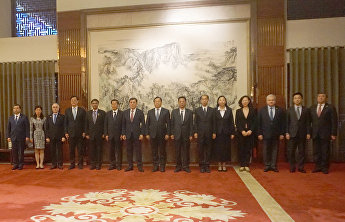 上合组织大使俱乐部代表团会见济南市委书记王忠林 上合组织大使俱乐部代表团会见济南市委书记王忠林