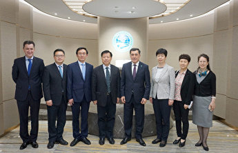 上合组织秘书长会见连云港代表团 上合组织秘书长会见连云港代表团