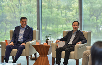 Генеральный секретарь ШОС встретился с руководством Alibaba Group Генеральный секретарь ШОС встретился с руководством Alibaba Group