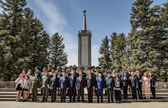 Руководство ШОС почтило память героев Великой Отечественной войны Руководство ШОС почтило память героев Великой Отечественной войны