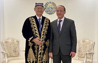 Генеральный секретарь ШОС посетил Посольство Республики Узбекистан в КНР Генеральный секретарь ШОС посетил Посольство Республики Узбекистан в КНР