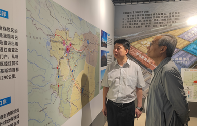 张明秘书长对新疆维吾尔自治区进行工作访问
