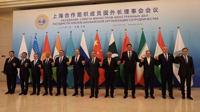 上海合作组织成员国外交部长理事会会议在天津举行