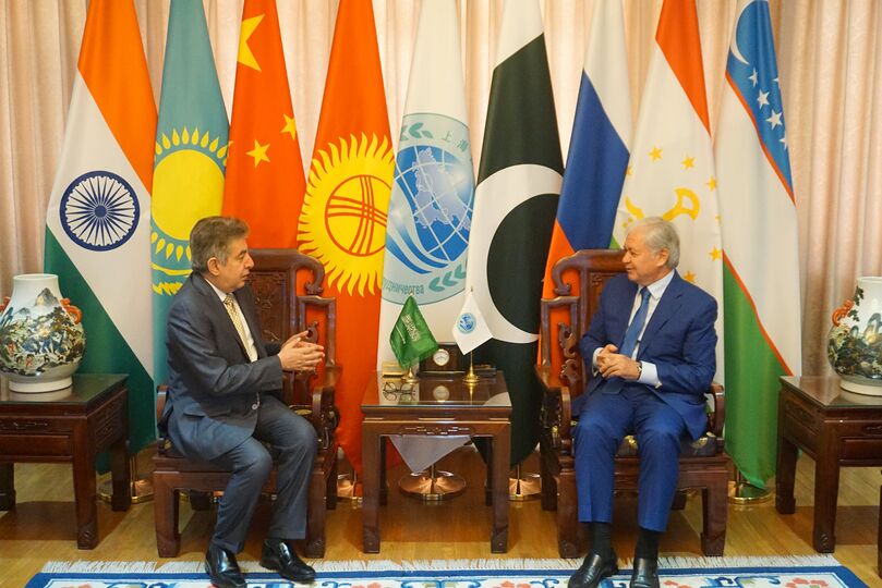 Встреча с Чрезвычайным и Полномочным Послом Королевства Саудовской Аравии в Китайской Народной Республике Турки Алмати
