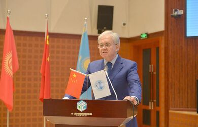 Генеральный секретарь ШОС Р.Алимов выступил перед слушателями курсов по вопросам противодействия терроризму