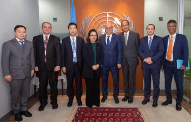 В Бангкоке заместитель Генерального секретаря ШОС провел встречу с Исполнительным секретарем ЭСКАТО ООН