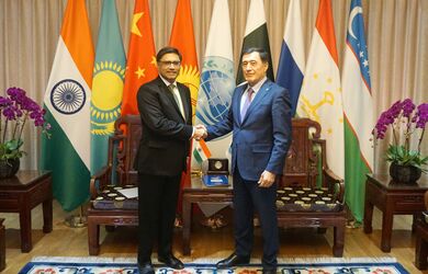 Генеральный секретарь ШОС принял Посла Республики Индии в КНР