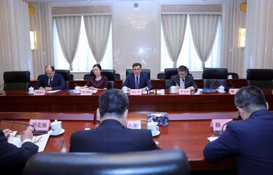 Генеральный секретарь ШОС встретился с Министром транспорта Китайской Народной Республики