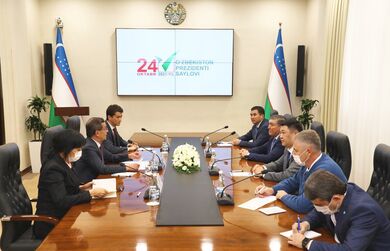 Миссия наблюдателей от ШОС встретилась с  Председателем ЦИК Узбекистана