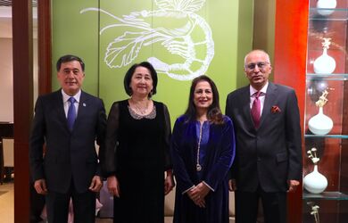 О приеме в Посольстве Пакистана в Китае по случаю завершения миссии Генерального секретаря ШОС