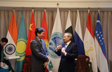 Генеральный секретарь ШОС встретился с Чрезвычайным и Полномочным Послом Республики Казахстан в КНР