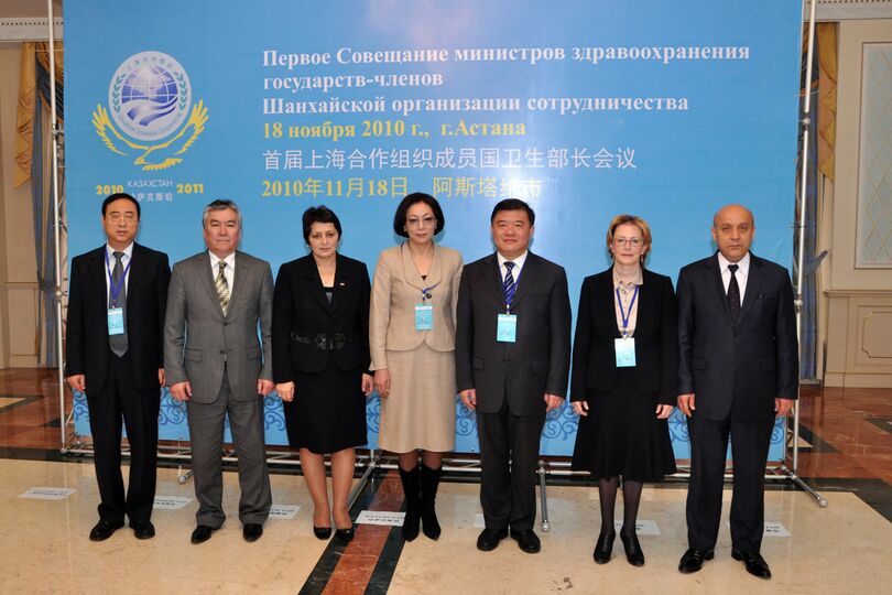 В Астане состоялось первое Совещание министров здравоохранения государств-членов ШОС