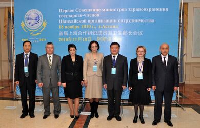 В Астане состоялось первое Совещание министров здравоохранения государств-членов ШОС