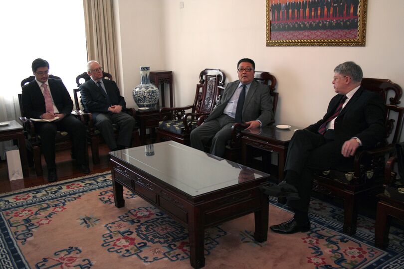 Генеральный секретарь ШОС встретился с заместителем Министра иностранных дел России