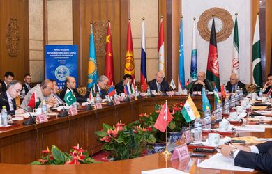 Первое заседание Дипломатического клуба ШОС