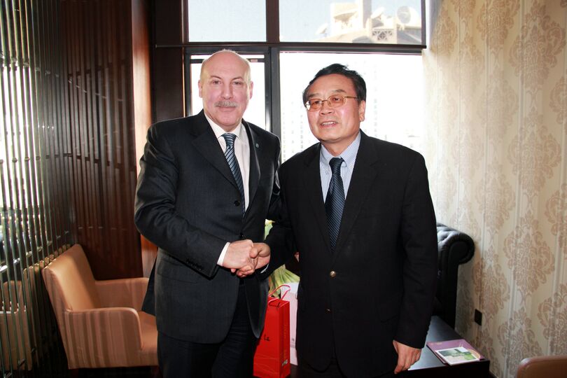 Встреча Заместителя Министра иностранных дел КНР с Генеральным секретарем ШОС