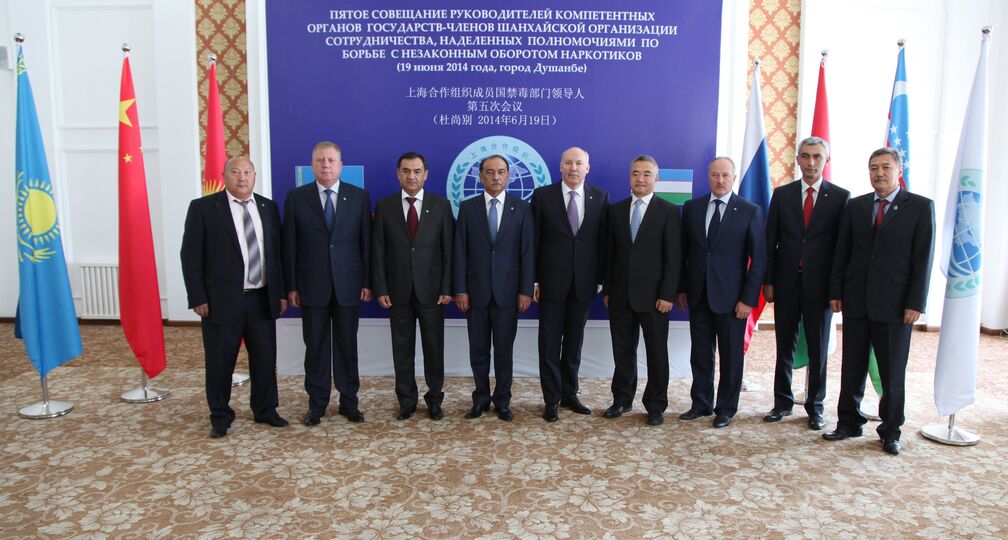 上海合作组织成员国禁毒部门领导人第五次会议新闻稿 Пятое Совещание руководителей компетентных органов государств-членов ШОС, наделенных полномочиями по борьбе с незаконным оборотом наркотиков