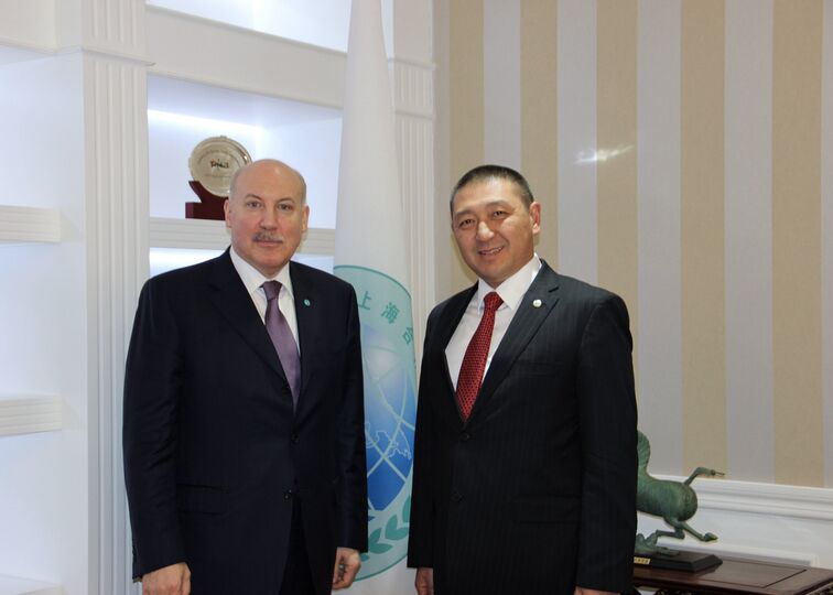 Встреча Генерального секретаря ШОС с заместителем Министра иностранных дел Казахстана