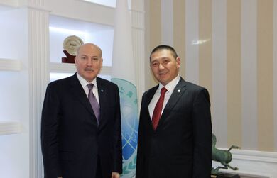 Встреча Генерального секретаря ШОС с заместителем Министра иностранных дел Казахстана