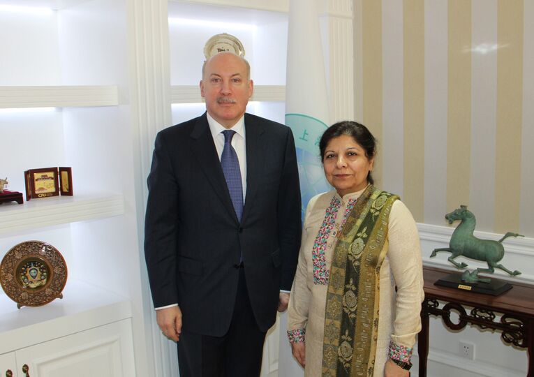 Встреча Генерального секретаря ШОС с Исполнительным секретарем ЭСКАТО ООН