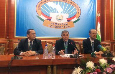 Миссия наблюдателей от ШОС за выборами в Маджлиси намояндагон Маджлиси Оли Республики Таджикистан