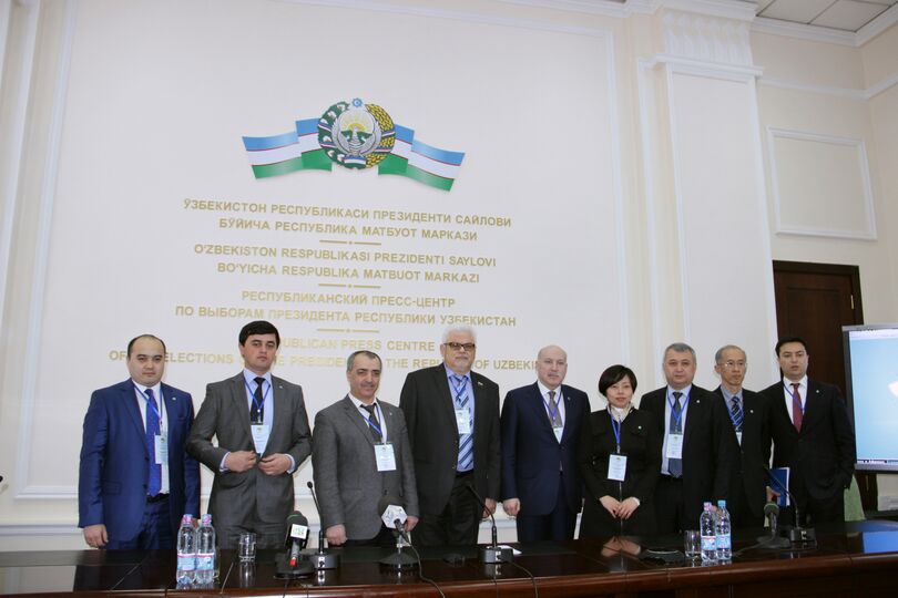 Миссия наблюдателей от Шанхайской организации сотрудничества за выборами Президента Республики Узбекистан