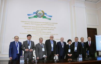 Миссия наблюдателей от Шанхайской организации сотрудничества за выборами Президента Республики Узбекистан