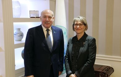 Встреча Генерального секретаря ШОС с Послом Республики Финляндия в КНР