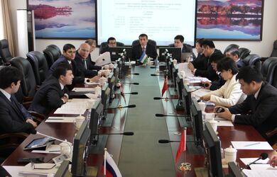 Заседание Совета национальных координаторов государств-членов ШОС