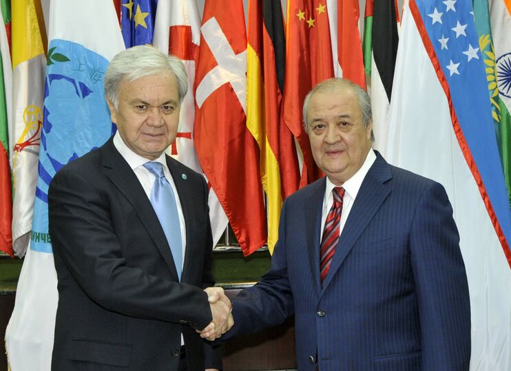 Встреча Генерального секретаря ШОС с Министром иностранных дел Узбекистана