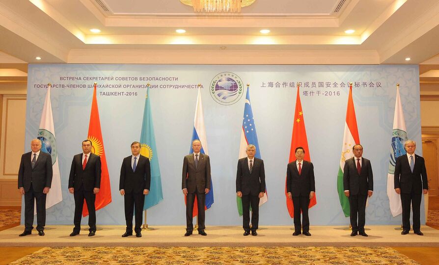 上海合作组织成员国安全会议秘书第十一次会议新闻稿 Информационное сообщение по итогам одиннадцатой Встречи Секретарей Советов безопасности государств-членов Шанхайской организации сотрудничества