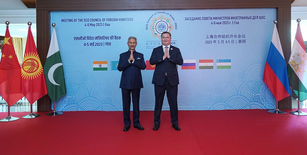 Министры Индии и Казахстана