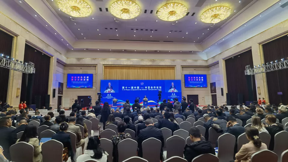 上海合作组织秘书长张明出席第十一届中国—中亚合作论坛