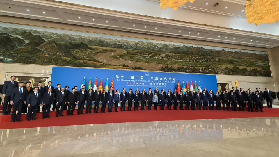 上海合作组织秘书长张明出席第十一届中国—中亚合作论坛