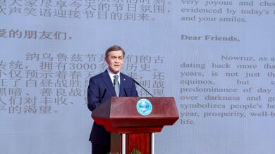 上海合作组织秘书处隆重举行庆祝纳乌鲁兹节活动