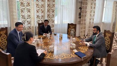上海合作组织副秘书长会见沈阳市外办负责人