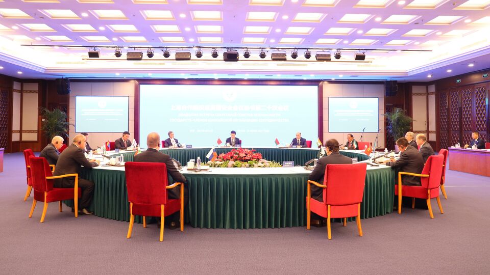 上海合作组织成员国安全会议秘书第二十次会议在北京举行