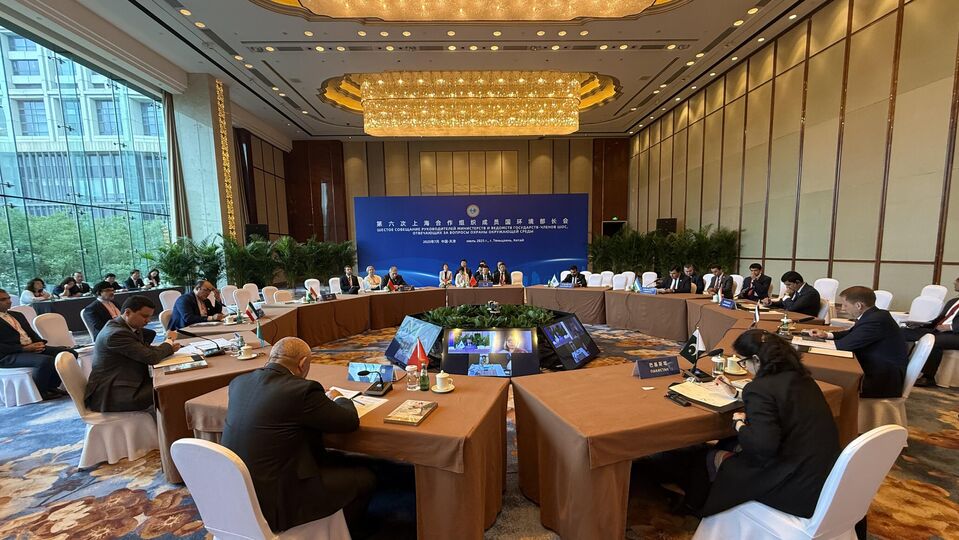 第六次上海合作组织成员国环境部长会在天津举行