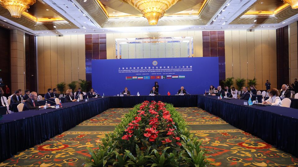 上海合作组织成员国文化部长第二十二次会晤在青岛举行