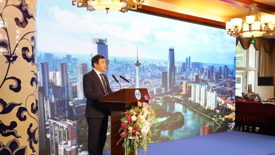 上海合作组织—沈阳经贸交流推介会在上合组织秘书处举行