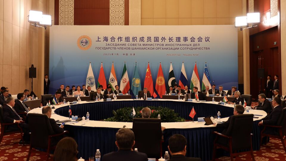 上海合作组织成员国外交部长理事会会议在天津举行