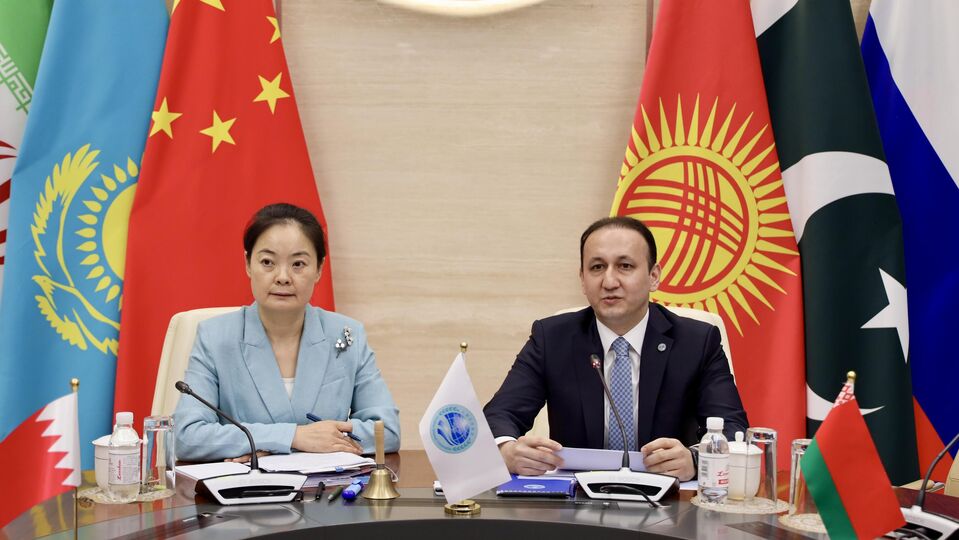 上海合作组织秘书处面向上合组织对话伙伴国家驻华使馆高级外交官举行吹风会