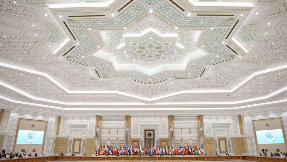 上海合作组织秘书长叶尔梅克巴耶夫出席土库曼斯坦“国际和平与信任年论坛”