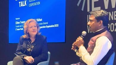 上海合作组织副秘书长出席2026年印度能源周活动